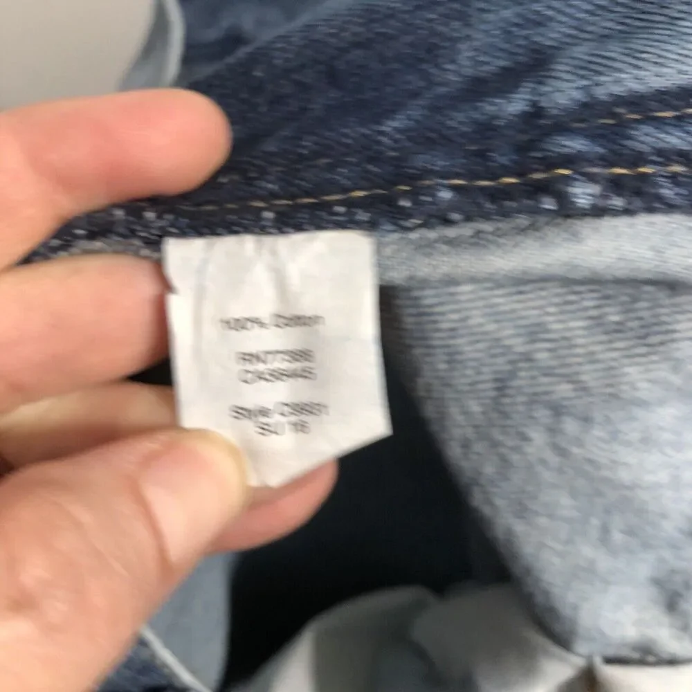 J.Crew Sutton Jeans Mens 34 30 Blue 100% Cotton Denim Straight Leg